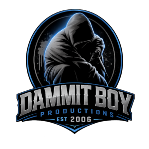 Official Dammit Boy Productions Emblem Tee