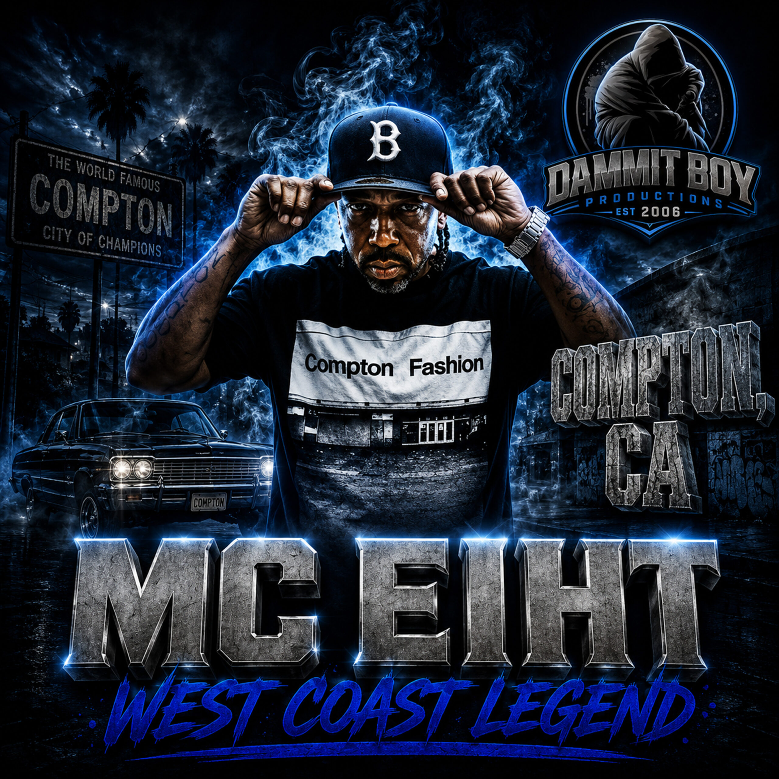 MC Eiht - Compton hip-hop legend, actor, and West Coast rap pioneer.