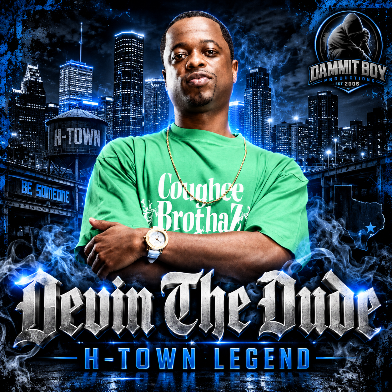Devin The Dude Houston hip-hop artist featured in the Dammit Boy Productions Artist Archive
