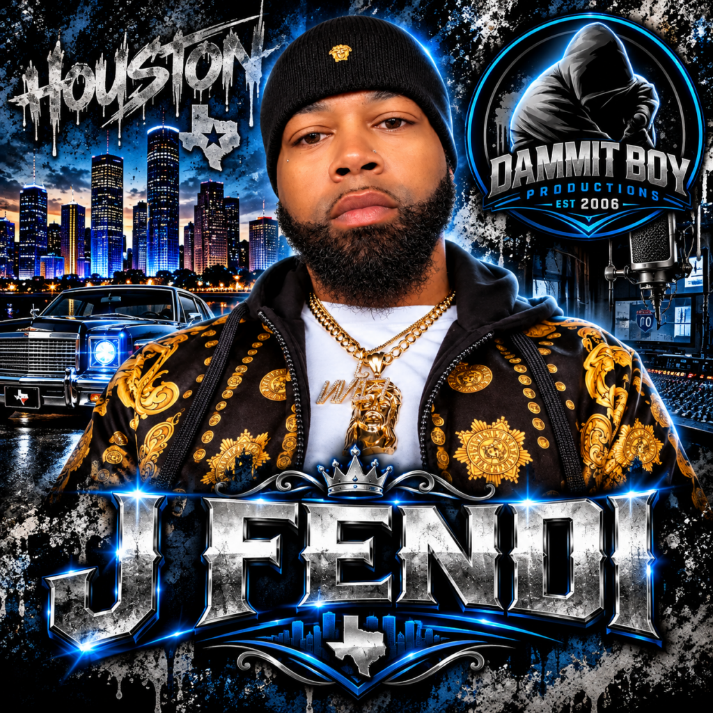 J Fendi Houston hip-hop artist profile artwork