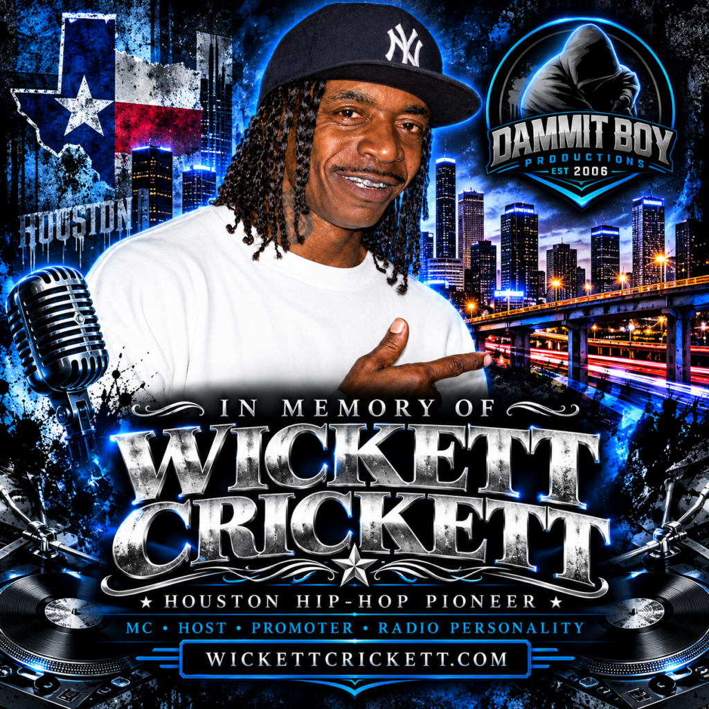 In memory of Wickett Crickett, Houston hip-hop pioneer and radio personality