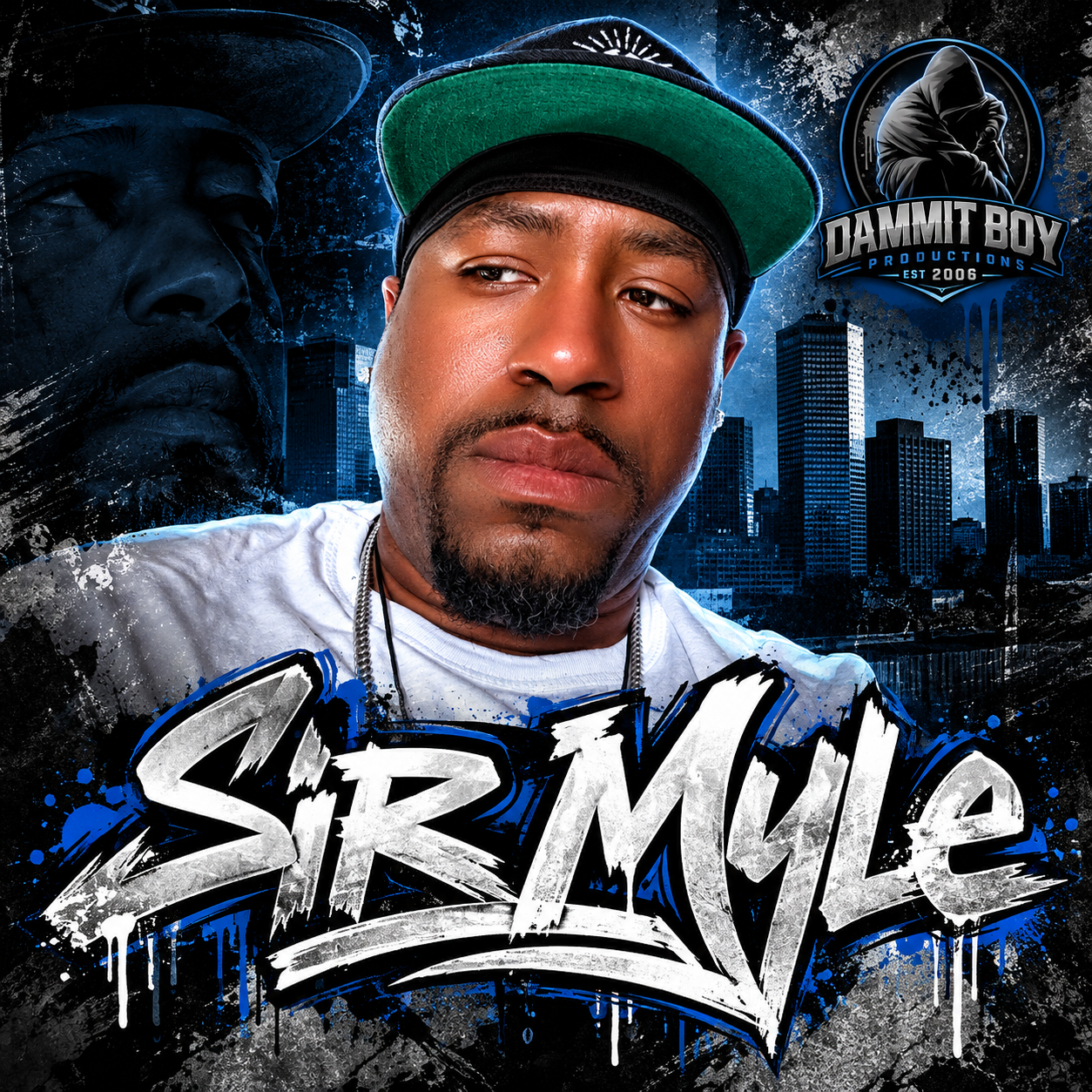 Sir Myle hip-hop artist portrait – Dammit Boy Productions